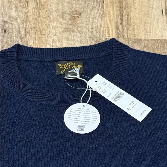 New Mens Cashmere J. Crew Crewneck Sweater - Picture 2 of 8